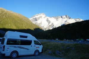 Campsite at Mt. Cook