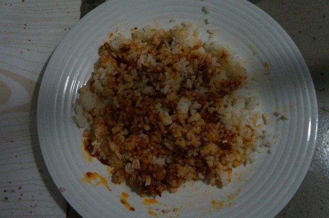 lJollof Rice with red sauce